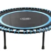 Indoor Fitness-Trampolin Rund 102 Cm Leise Bungee Gummiseil-Federung Bis 100kg