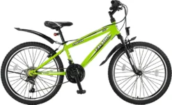 24 Zoll Fahrrad MTB Mit Beleuchtung Und SHIMANO 21-Gang FSTR Grün -Globbervi Verkaufe 5fffbe650178f22c6b55c2af78cada34