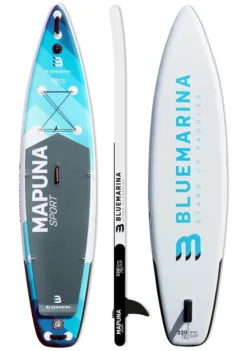 SUP Board MAPUNA - Stand Up Paddle Aufblasbar Mit Kickpad Paddel Pumpe Rucksack (330x76x15cm / 10'10") -Globbervi Verkaufe 600b0050e5039add3bb3357e6eeb889d