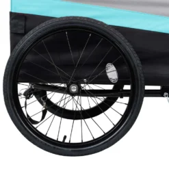 VidaXL 2-in-1 XXL Fahrradanhänger & Trolley Blau Grau Schwarz -Globbervi Verkaufe 60b2ddb18a346cef0476df5a7ac95ac9