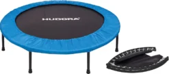 Hudora Trampolin Faltbar Ø140cm Blau