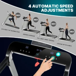 Merax Laufband Elektrisch Laufbänder Mit 2,5 PS Motor Und LED-Display, Bluetooth, APP Und Tablet-Halterung, 1-15 KM/H, Belastbar Bis 120kg -Globbervi Verkaufe 623a1923798943cc5348445755e8f7ce