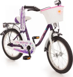 Bachtenkirch Bachtenkirch Kinderfahrrad 16" Empress Lila-weiß