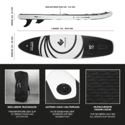 FitEngine Trip SUP-Board Set (Allrounder) - 10- Inkl. Kajak-Sitz -Globbervi Verkaufe 6281ab9c0c1c8f19380426f10c1edfe5