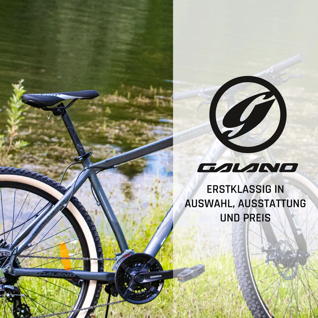 Galano Heat Mountainbike Hardtail Damen Und Herren 175-190 Cm 29 Zoll Fahrrad 24 Gänge MTB Mit Scheibenbremsen Unisex 7 Galano Heat Mountainbike Hardtail Damen Und Herren 175-190 Cm 29 Zoll Fahrrad 24 Gänge MTB Mit Scheibenbremsen Unisex – Bild 7