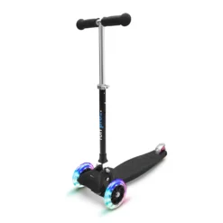 Funpro ONE Kinderroller 3-6 Jahre LED-Räder Bis 50 Kg Faltbar Höhenverstellbar