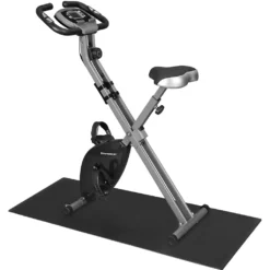 SONGMICS X Bike Heimtrainer Fitnessbike, Bis 100 Kg Fitnessfahrrad Mit Bodenmatte, 8 Magnetische Widerstandseinstellungen Zusammenklappbar Schwarz SXB11BK -Globbervi Verkaufe 6427e5f398fbdc9e42688708d696eee1