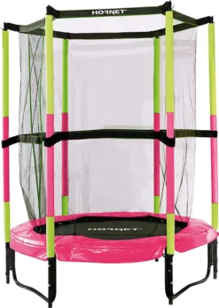 Hudora Trampolin Sicherheitstrampolin Jump In 140 Rosa -Globbervi Verkaufe 6430c0ded827393fa21d39195475db70