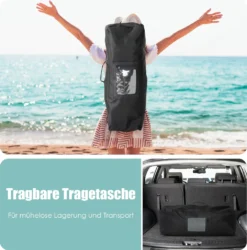 COSTWAY 320x76x15cm Stand Up Paddling Board SUP Board Aufblasbar Mit Sicherheitsleine Paddel Pumpe Center Finne -Globbervi Verkaufe 64ed595edae90c53dfc0191cd7c00627