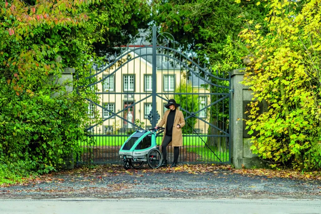 Qeridoo Sportrex1 Petrol Kinderanhänger 14 Qeridoo Sportrex1 Petrol Kinderanhänger – Bild 14