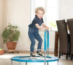 Sportspower Kindertrampolin Mit Haltegriff Blau Ø 92 Cm -Globbervi Verkaufe 66beb4c2b2666e811c3a0f55f669733e