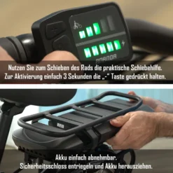 Teutoburg Senne Wave E-Bike, 7 Gang Shimano Kettenschaltung, Nachtschwarz -Globbervi Verkaufe 66f76587090b201acfe4ea8a72eeb0f0