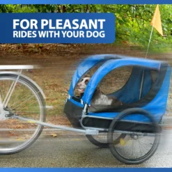 Bicycle Gear Fahrradanhänger Für Haustiere, Hunde-Fahrradanhänger, Klappbar, Max 25 Kg, 75x52x65cm, Blau/ Schwarz 13 Bicycle Gear Fahrradanhänger Für Haustiere, Hunde-Fahrradanhänger, Klappbar, Max 25 Kg, 75x52x65cm, Blau/ Schwarz -Globbervi Verkaufe 676ddde86980631ee8bd7e183f340571