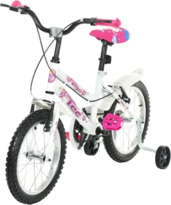 Kinderfahrrad 16 Zoll Mädchen Mit Stützräder Kinderfahrrad Mit Kettenschutz Fahrrad Kinder Ab 4 Jahre Reflektoren Fahrrad Schutzblech V Bremsen Fahrrad