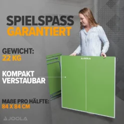Joola Tischtennisplatte Midisize, Grün -Globbervi Verkaufe 67f2339edbabf0a464059d24d334f41c