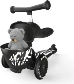 Scoot&Ride Highwaykick 1 Lifestyle - Rutscherfahrzeug Und Scooter, Farbe:zebra -Globbervi Verkaufe 6a033153e69863090fdec69ca9c3845d