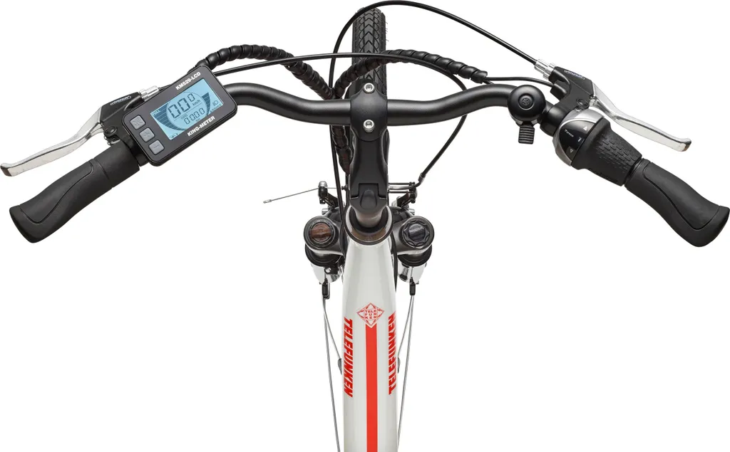 Telefunken RC890 City E-Bike, 7 Gang Shimano Nabenschaltung, Mittelmotor, Weiß 4 Telefunken RC890 City E-Bike, 7 Gang Shimano Nabenschaltung, Mittelmotor, Weiß – Bild 4