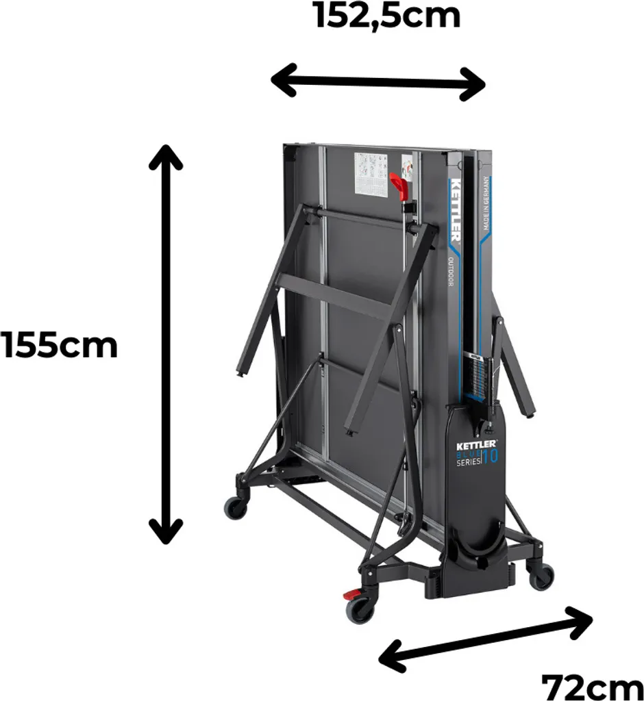 KETTLER Tischtennisplatte K10 Outdoor 3 KETTLER Tischtennisplatte K10 Outdoor – Bild 3