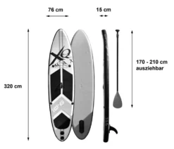 Aufblasbares SUP Stand-up Paddel Board 150 Kg 320 Cm X 76 Cm Paddling Surfbrett Paddleboard -Globbervi Verkaufe 6bdcbedb8de75d0593a19b33e7505e17