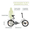 Zündapp ZXT20 20 Zoll E Bike Elektrobike Pedelec E Klapprad Faltrad E Fahrrad Mit Rad Nabenmotor Tiefeinsteiger 3 Gang