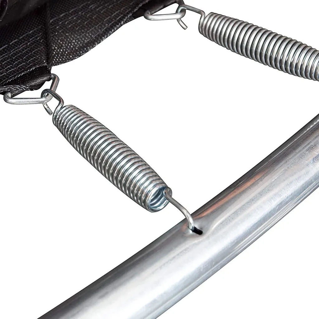 EUGAD Gartentrampolin Mit Sicherheitsnetz Sprungfedern Kindertrampolin SÜD GS Komplettset Belastbar 100-150 Kg Schwarz Ø244cm 7 EUGAD Gartentrampolin Mit Sicherheitsnetz Sprungfedern Kindertrampolin SÜD GS Komplettset Belastbar 100-150 Kg Schwarz Ø244cm – Bild 7