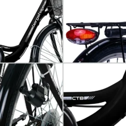 Bergsteiger Florenz 28 Zoll Damenfahrrad, Ab 160 Cm, Korb, Fahrrad-Licht, Shimano 7 Gang-Schaltung, Standlichtfunktion, Damen-Citybike, Damenrad Im Retro-Design -Globbervi Verkaufe 6f72f1f0b15cfbd101a367260b6e0d04