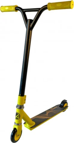 AMIGO Stuntstep Wave Junior Fußbremse Gelb/Schwarz -Globbervi Verkaufe 7099cbb762ec0e47054025509bbbf2fc