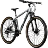 Galano Heat Mountainbike Hardtail Damen Und Herren 175-190 Cm 29 Zoll Fahrrad 24 Gänge MTB Mit Scheibenbremsen Unisex