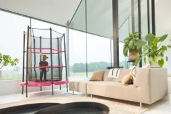 Salta Junior - Ø 140cm - Rund Pink -Globbervi Verkaufe 720a4ae46fb25accb854b77d1b0574ff