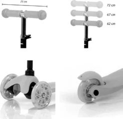 Lorelli Kinderroller Mini Klappbar Verstellbar PolyurethanRäder Leuchten ABEC-7 Bremse Blau -Globbervi Verkaufe 72d1b783bead2c3285feda7239bb0a48