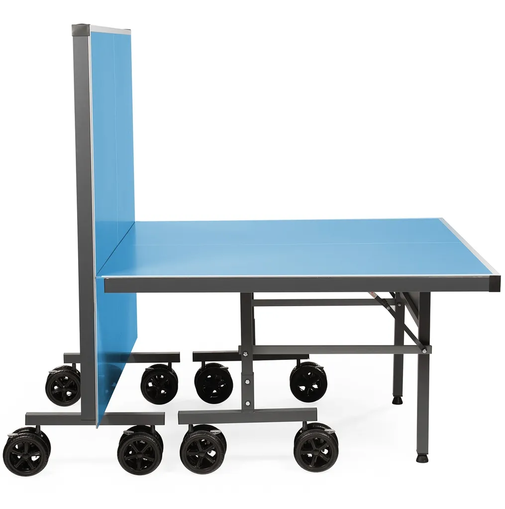 Dione Tischtennisplatte S600o Outdoor - 6mm Top - Tischtennistisch Blau TT-Platte Klappbar Für Draußen - 95% Vormontiert 5 Dione Tischtennisplatte S600o Outdoor - 6mm Top - Tischtennistisch Blau TT-Platte Klappbar Für Draußen - 95% Vormontiert – Bild 5