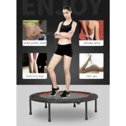 WYCTIN Trampoline Faltbar Trampolin 100 Cm Mit Haltestange Höhenverstellbarbis 100kg Für Jumping Fitness Dhl -Globbervi Verkaufe 74a5e088a8e07bd7b53a343cb8f9899d