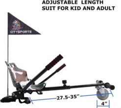 Mega Motion-6.5 Zoll- Hoverboard Mit HoverKart Gokart, Self Balance Scooter Mit Bluetooth- LED Lights Elektroscooter, Skateboard Für Jugendliche Und Kinder -Globbervi Verkaufe 752fb148dcb969c4224982ec9094906f