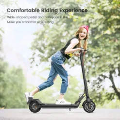 MARKBOARD 8.5-Zoll Klappbar Elektroscooter (ABE) Mit Strassenzulassung (eKFV), Anti-Rutsch-Reifen Und LCD-Bildschirm |7.5Ah Akku| Bis 19 Km/h Und 350 Watt Motor Schwarz|E-Scooter Elektroroller Cityroller Electric Scooter E-Bikes Erwachsene -Globbervi Verkaufe 754bb1bff22a7acaa7e2774d566ad75a