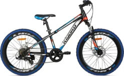 Kiyoko MTB Hardtail Mountainbike 24 Zoll 31,75 Cm Jungen 7G Mechanische Scheibenbremse Schwarz/Weiß -Globbervi Verkaufe 77d84561fda96e1f3e5ba83c7742a980