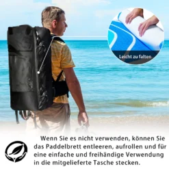 XMTECH 305x75x15cm SUP Board Set Stand Up Paddling Board Aufblasbares Paddelboard Surfboard Inkl. Komplettes Zubehör Bis 115 Kg -Globbervi Verkaufe 78442cff5363c103fe1dc808e0f0ad19