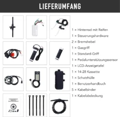 Viribus® 28 Zoll LCD Hinterrad Elektro-Fahrrad Kit Ebike Umbausatz E-bike 15 Viribus® 28 Zoll LCD Hinterrad Elektro-Fahrrad Kit Ebike Umbausatz E-bike -Globbervi Verkaufe 7a362dcd21b7211701f26b7fdd9e23e5