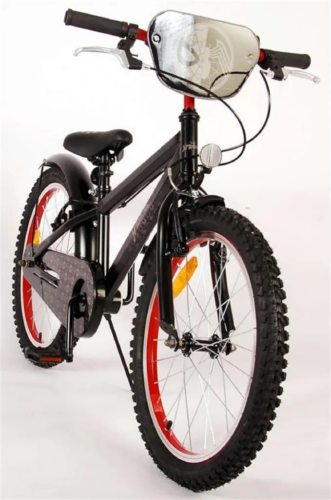 Spider-Man - Kinderfahrrad - Jungen - 20 Zoll - Mattschwarz - 2 Handbremsen 14 Spider-Man - Kinderfahrrad - Jungen - 20 Zoll - Mattschwarz - 2 Handbremsen – Bild 14