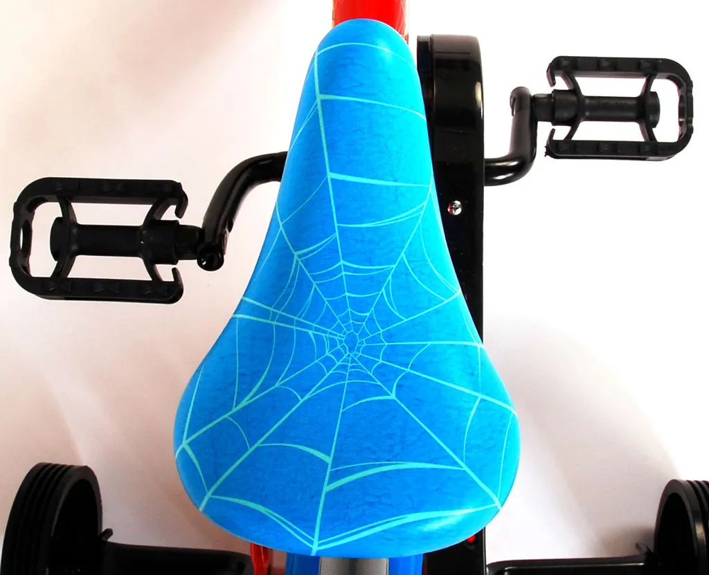 Spider-Man Kinderfahrrad - Jungen - 10 Zoll - Rot / Blau 9 Spider-Man Kinderfahrrad - Jungen - 10 Zoll - Rot / Blau – Bild 9