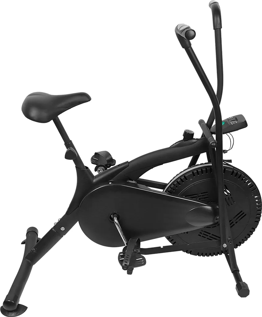 Dazhom® Air Bike Heimtrainer Fitnessbike Schwungrad, LCD Display & Pulssensoren Fitnessbike Fitness Fahrrad 3 Dazhom® Air Bike Heimtrainer Fitnessbike Schwungrad, LCD Display & Pulssensoren Fitnessbike Fitness Fahrrad – Bild 3