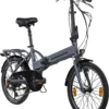 Zündapp Z101 20 Zoll Elektro Klapprad Für Erwachsene 150 - 180 Cm 6 Gang E Klappfahrrad E Bike Faltrad Pedelec StVZO