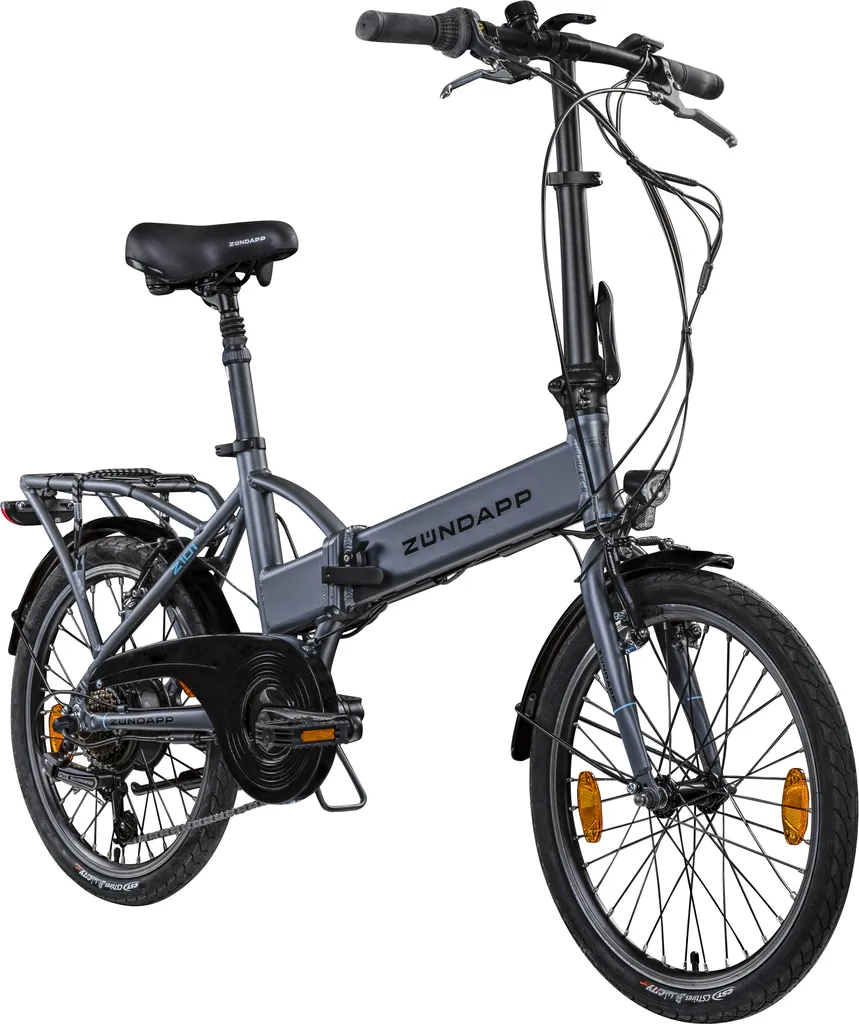 Zündapp Z101 20 Zoll Elektro Klapprad Für Erwachsene 150 - 180 Cm 6 Gang E Klappfahrrad E Bike Faltrad Pedelec StVZO 1 Zündapp Z101 20 Zoll Elektro Klapprad Für Erwachsene 150 - 180 Cm 6 Gang E Klappfahrrad E Bike Faltrad Pedelec StVZO