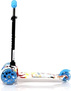 Lorelli Kinderroller Mini Klappbar Verstellbar PolyurethanRäder Leuchten ABEC-7 Bremse Blau -Globbervi Verkaufe 7be96bee3dd61775798920769e29eb30