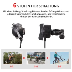 Mucola Rollentrainer 6 GANG Fahrrad Klappbar Fahrradtrainer 150 Kg Heimtrainer Indoor Trainingsgerät Fahrradrollentrainer Cycletrainer Schaltung Magnetisch 26 28 Zoll 700C Hometrainer -Globbervi Verkaufe 7c2f91c17dcc07ed8fd579a28102d6f1
