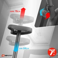 Hop-Sport Fitnessbike HS-015H VOX Heimtrainer Für Zuhause Ergometer Mit Pulsmessung Belastbar Bis 120 Kg -Globbervi Verkaufe 7c3732d9e255b385fb8a41359ee43d59