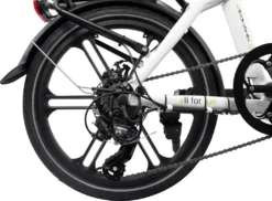 LLobe Falt E-Bike 20" EasyStar Gala Weiß, 36V / 10Ah -Globbervi Verkaufe 7cc5fd9daadd036e2aa57440d133018a