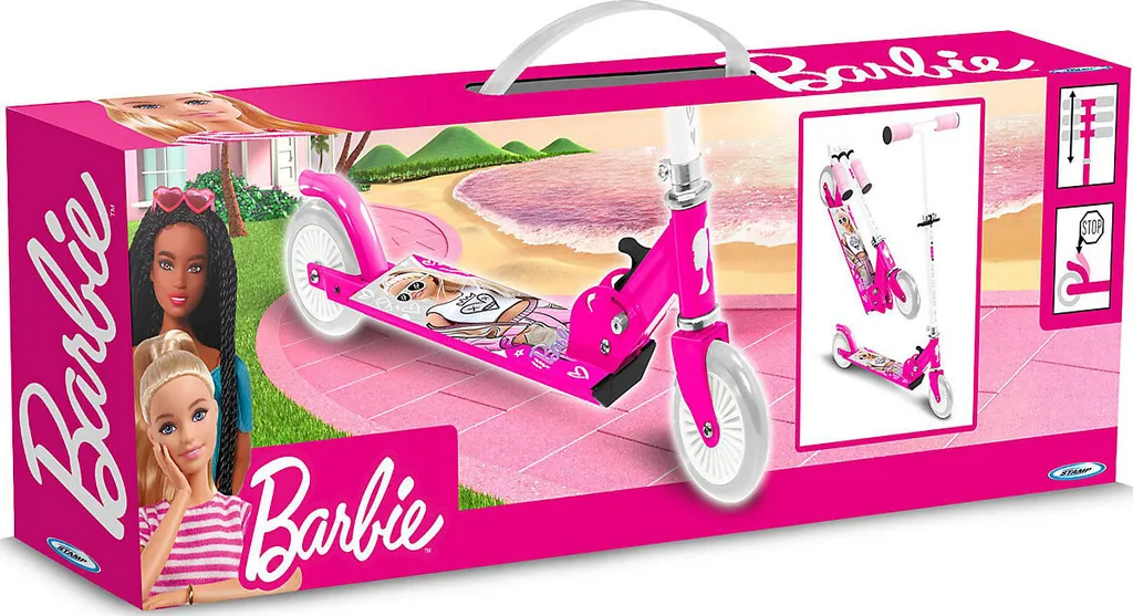 Sport Alu Scooter BARBIE Roller Scooter 3 Sport Alu Scooter BARBIE Roller Scooter – Bild 3