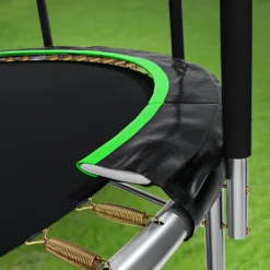 Hop-Sport Trampolin Outdoor Ø 430 Cm – Gartentrampolin Komplettset Mit Stabilen U-Beinen, Innenliegendem Netz, Sprungtuch Und Leiter Sowie Extra-Zubehör Wie: Abdeckplane, Spielbälle Und Bodenhaken -Globbervi Verkaufe 7f74c4fd39c4925870e47131e9bd30df