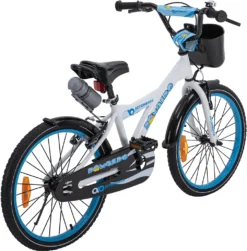Actionbikes Kinderfahrrad Donaldo 20 Zoll - Kinder Fahrrad - V-Brake Bremsen - Kettenschutz - Fahrradständer - Kinderrad - Jugend Fahrrad - Rad - Bike - Mädchen/Jungen - Blau/Weiß - 6-9 Jahre -Globbervi Verkaufe 7f7de05a4eb9da5e36dcee492d95e71a