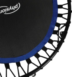 Physionics® Fitness Trampolin - Verstellbarer Griff, Ø 101 Cm, Max. 120 Kg, Klappbar, Mit Gummiseilfederung - Mini-Trampolin, Aerobic Trampolin Für Erwachsene Und Kinder, Indoor, Jumper, Rebounder -Globbervi Verkaufe 7fd2f181023f6b34dbdb49a2c1fb2b5e